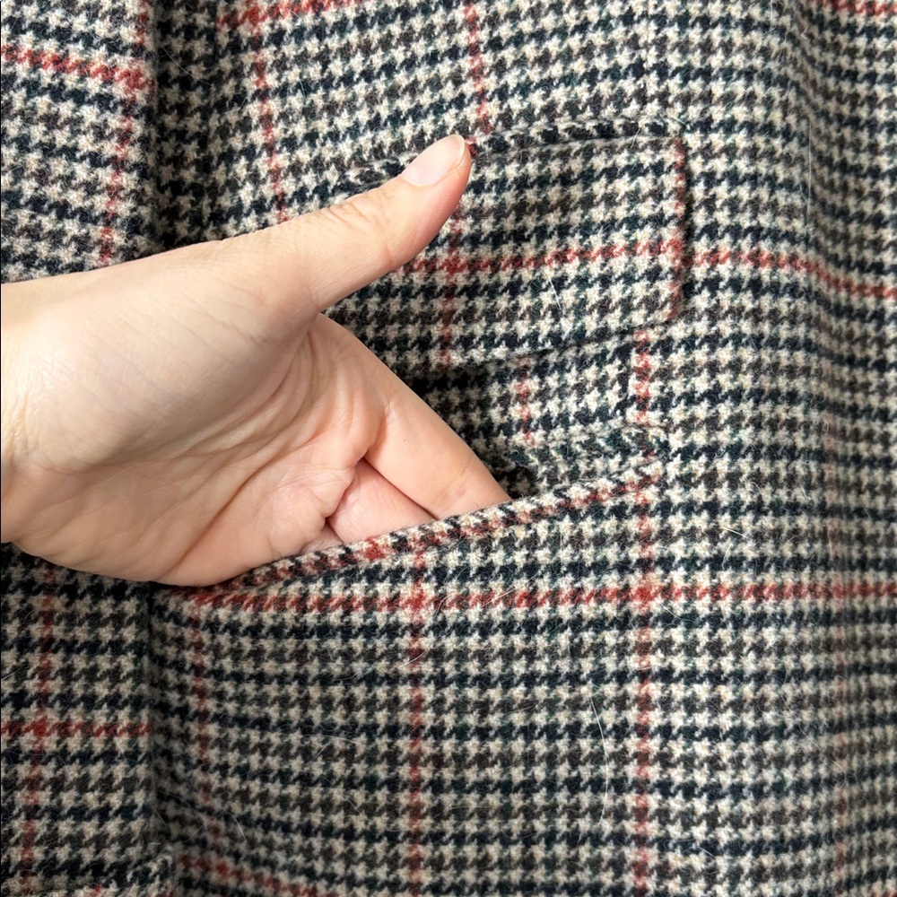 Lauren Ralph Lauren plaid Pea coat size 2 - Picture 9 of 15